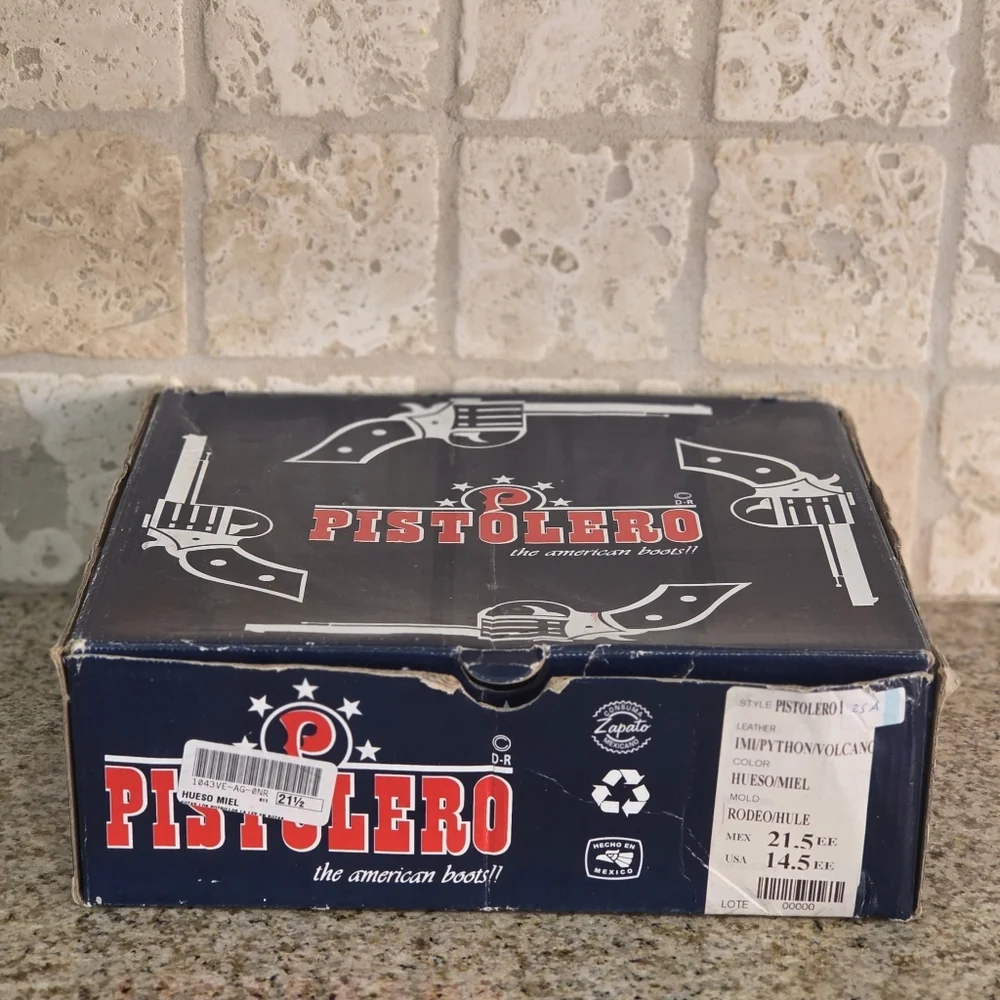 Pistolero Kids Phyton Cowboy Boots